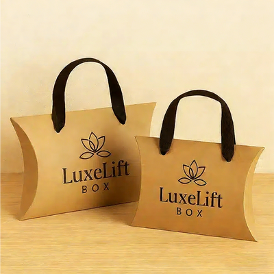 Pillow Boxes with Handle