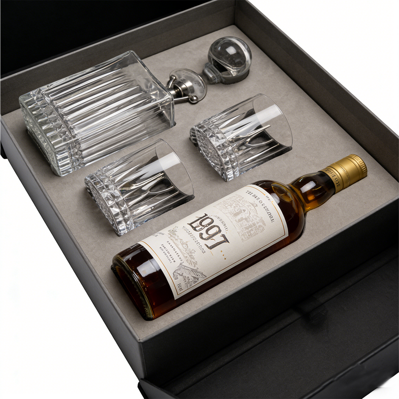 Fan-shaped Wine Box