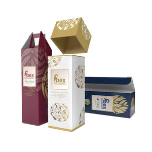 Corrugated Paper Wine Box