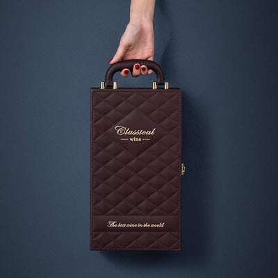 High-end Leather Wine Box
