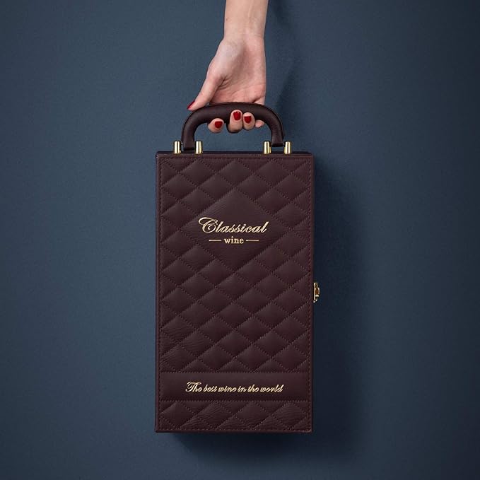 High-end Leather Wine Box